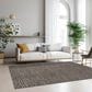 Dalyn Rug Company Laidley 10" x 14" Chocolate Indoor/Outdoor Area Rug, , large