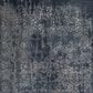 Central Oriental Clearwater Erozio 5" x 8" Blue and Cream Area Rug, , large