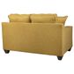J Cooper USA Galaxy Stationary Loveseat in Maize Yellow, , large