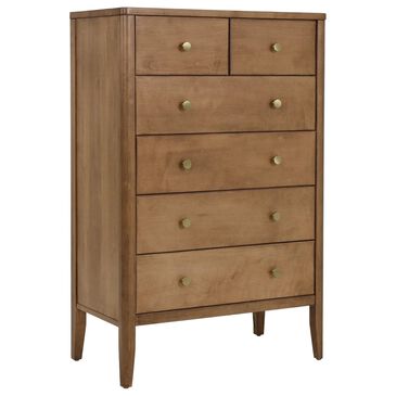 Archbold Furniture Warren 6-Drawer Chest in Harvest, , large