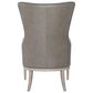 Hooker Furniture Kyndall Leather Club Chair in Grey, , large