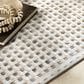 Surya Ariel White, Medium Gray and Taupe 12" x 15" Area Rug, , large