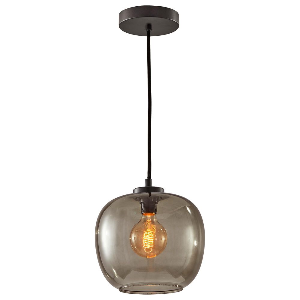 Adesso Ashton Pendant in Matte Black, , large
