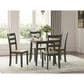 Ashley Gesthaven Dining Chair Set of 2 in Natural and Green, , large