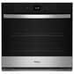 Whirlpool 2-Piece Kitchen Package with 5.0 Cu. Ft. Single Wall Oven and Electric Cooktop in Fingerprint Resistant Stainless Steel and Black, , large