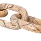 Creative Coop Decorative Marble Chain in Brown, , large