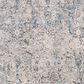 Surya Cardiff CDF-2300 Light Gray, Charcoal, Light Beige, Tan and Dark Blue 12" x 15" Area Rug, , large