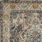 Safavieh Monaco MNC243G-3R 3" x 3" Grey/Light Blue Round Rug, , large