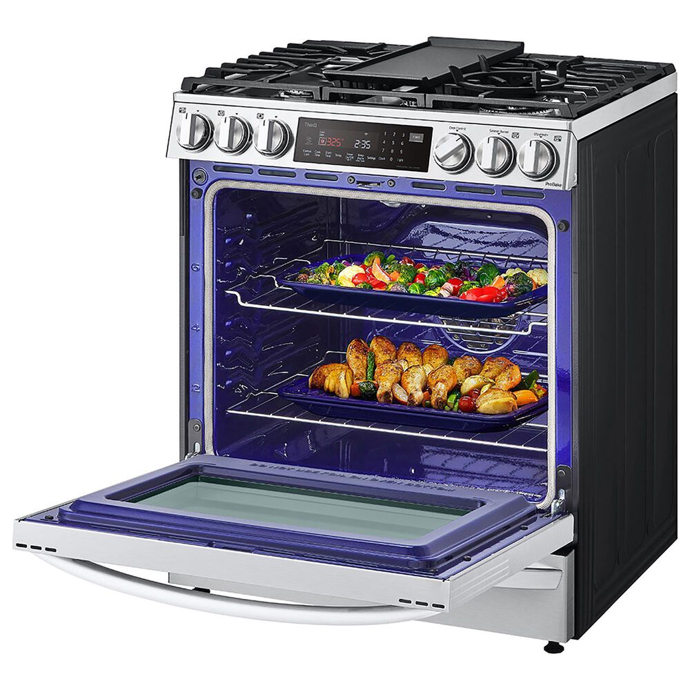 LG 6.3 Cu. Ft. Smart WiFi Enabled ProBake Convection InstaView Slide