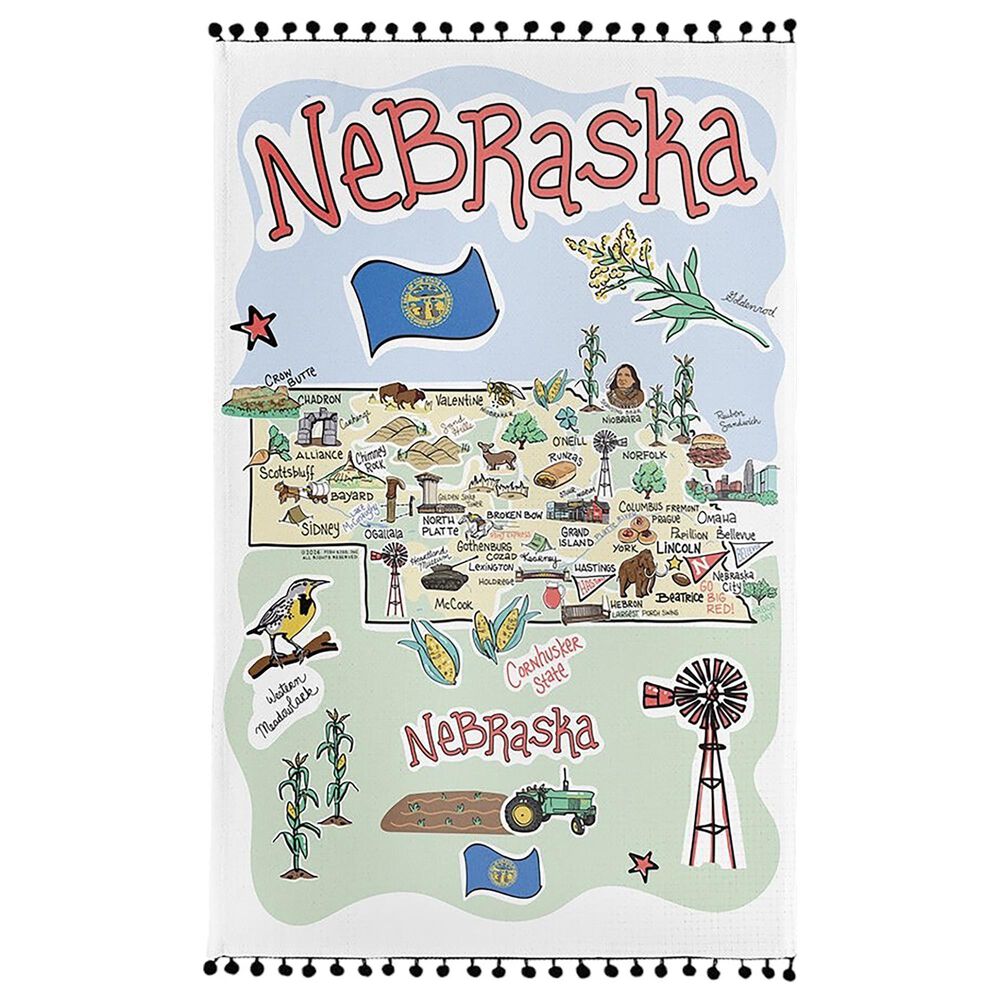 Swig Life Nebraska Tea Towel, , large