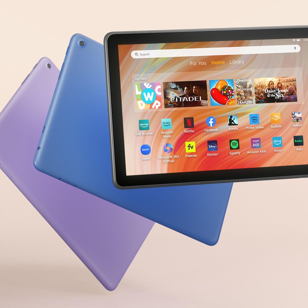 Amazon Fire HD 10 Tablet 10.1&quot; 32GB in Black | Wi-Fi, , large