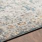 Surya Presidential PDT-2300 3"3" x 8" Blue, Gray and Orange Runner, , large