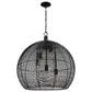 Golden Lighting Calypso 5-Light Pendant in Matte Black, , large