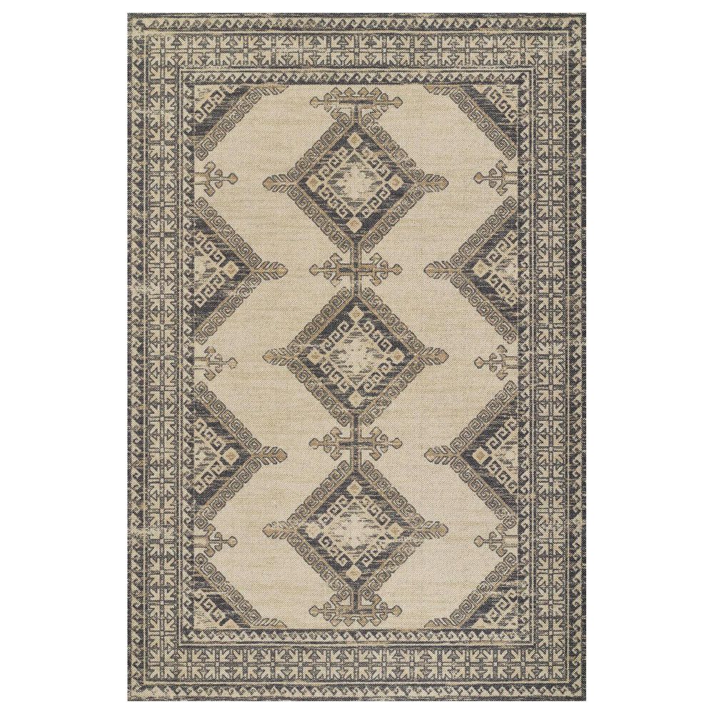 Momeni Anatolia 9"9" x 12"6" Charcoal Area Rug, , large