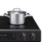 Samsung Bespoke 6.3 Cu. Ft. Smart Slide-In Electric Range with True Convection in Matte Black Steel, , large