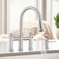 Blanco Empressa Pull-Down Bridge Faucet 1.5 GPM in PVD Steel, , large