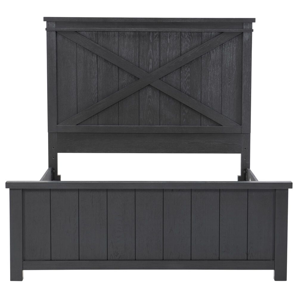 Legacy Classic Flatiron Full Panel Bed with Trundle in Midnight, , large