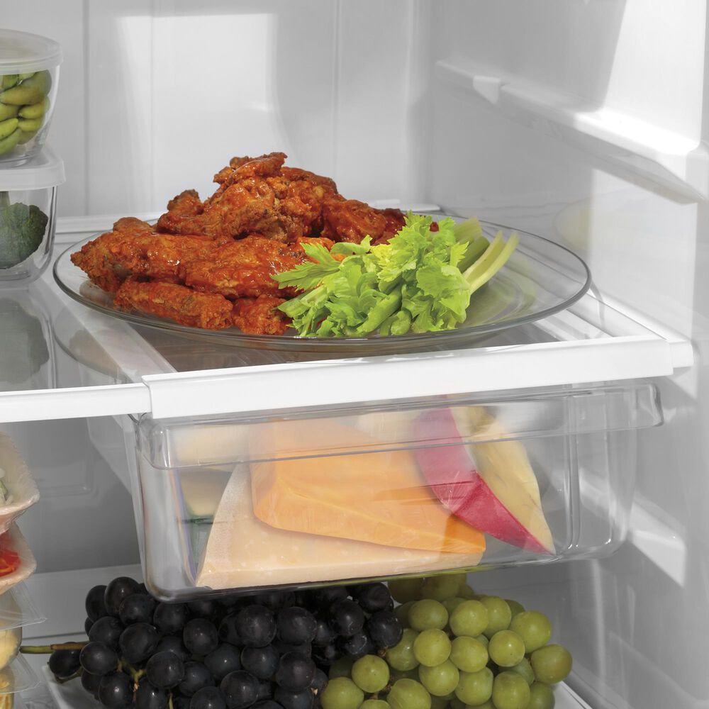 GE Appliances 17.5 Cu. Ft. Freestanding Top Freezer Refrigerator in White, , large