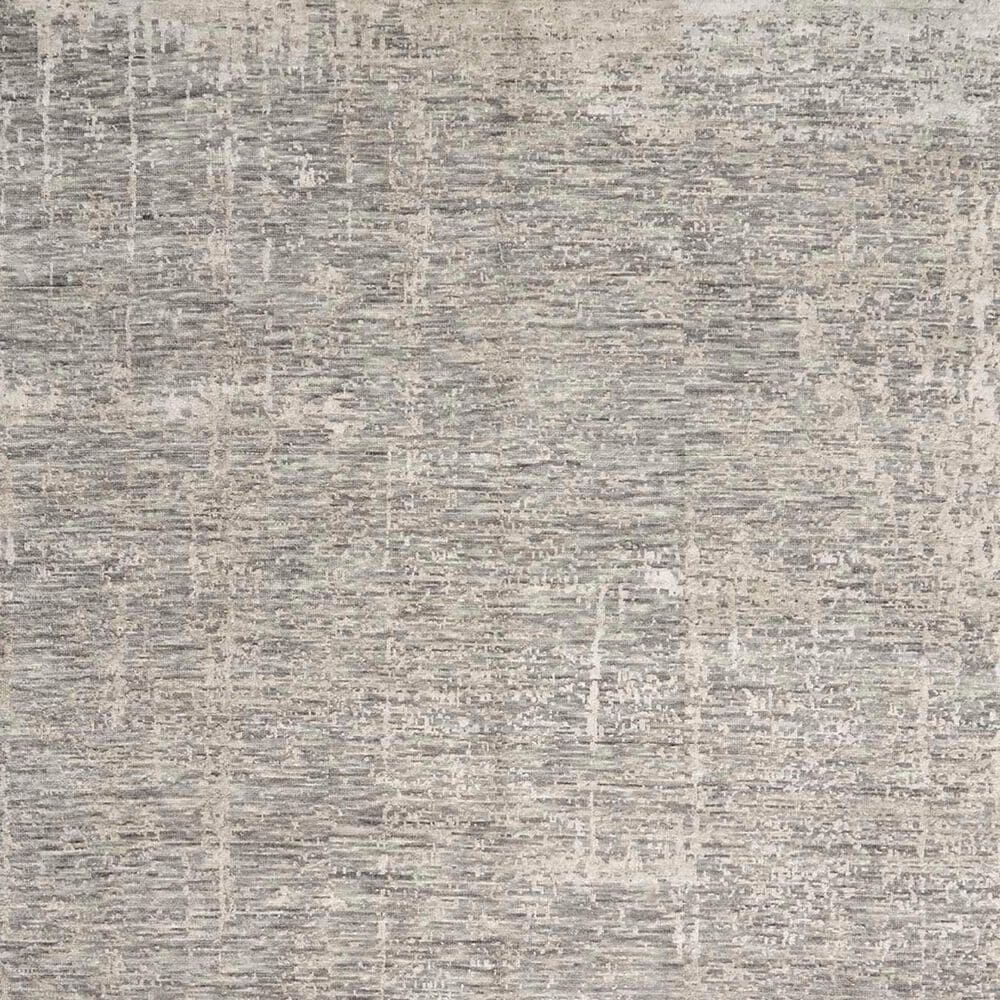 Nourison Luna 7&#39;9&quot; x 9&#39;9&quot; Grey and Silver Area Rug, , large