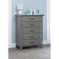 Oxford Baby Chandler 5-Drawer Chest in Graphite Gray, , large