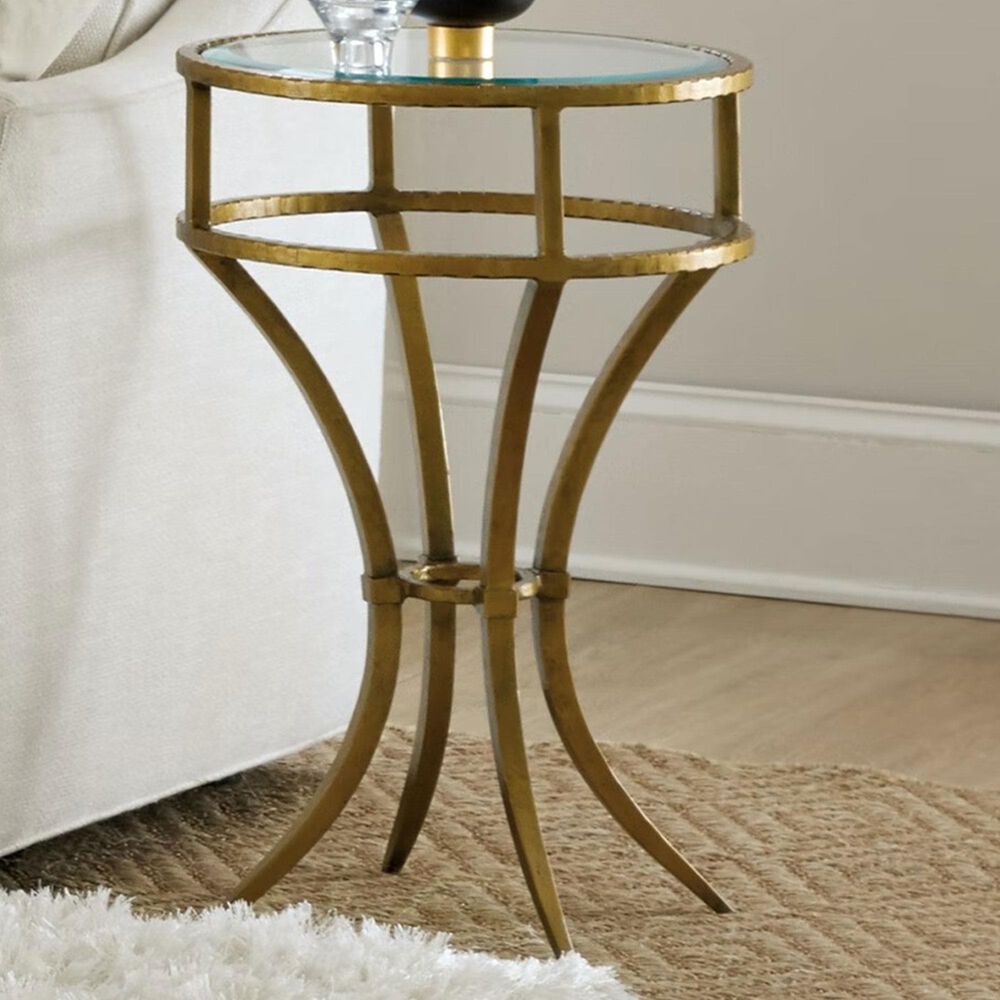 Hooker Furniture Laureng Martini Table in Gold, , large