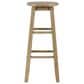 Linon Home Decor Abby 29" Bar Stool in Grey Wash, , large