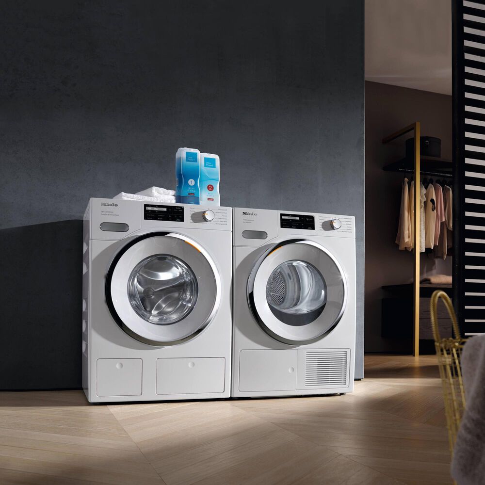 Miele 4.02 Cu. Ft. Front Loading Heat Pump Dryer in White, , large