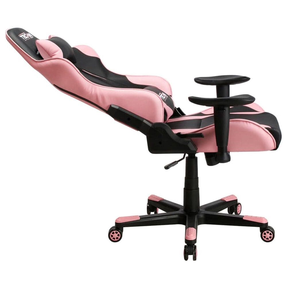 Techni Sport ProGamer2 Gaming Chair in Black and Pink, , large