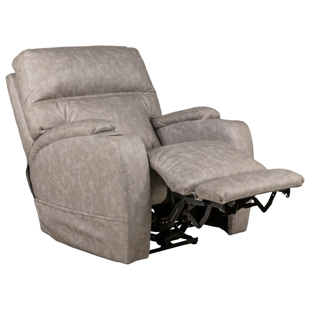 HomeStretch Jaguar Triple Power Recliner in Pebble, , large