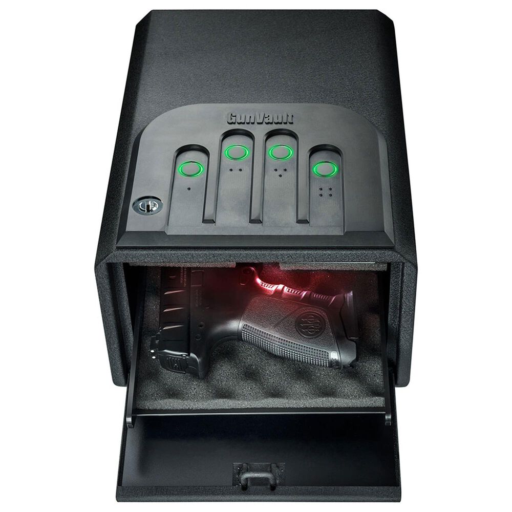 GunVault MiniVault Handgun Safe in Black, , large
