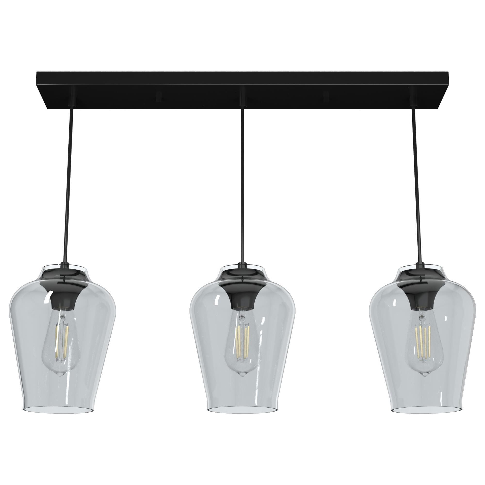 Linear cluster pendant light on sale