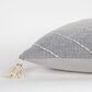 Rizzy Home 18" Pillow in Grey, , large