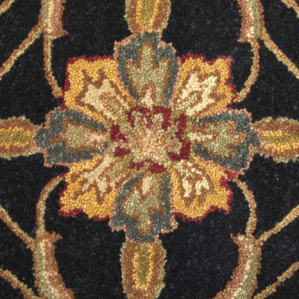 Feizy Rugs Wagner Black and Beige 5&#39; x 8&#39; Area Rug, , large