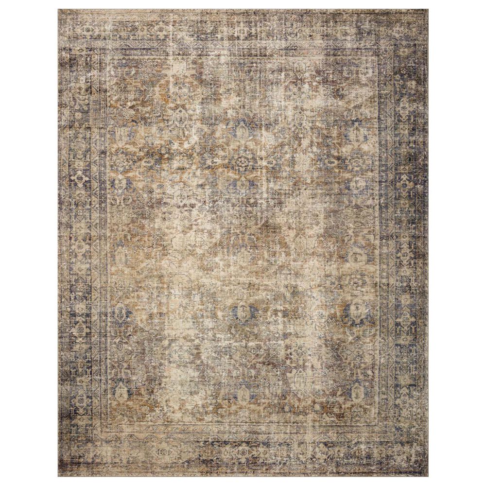 Amber Lewis x Loloi Morgan 7"3" x 9"3" Sunset and Ink Area Rug, , large
