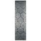 Safavieh Madison MAD604G 2"2" x 10" Navy and Silver Runner, , large