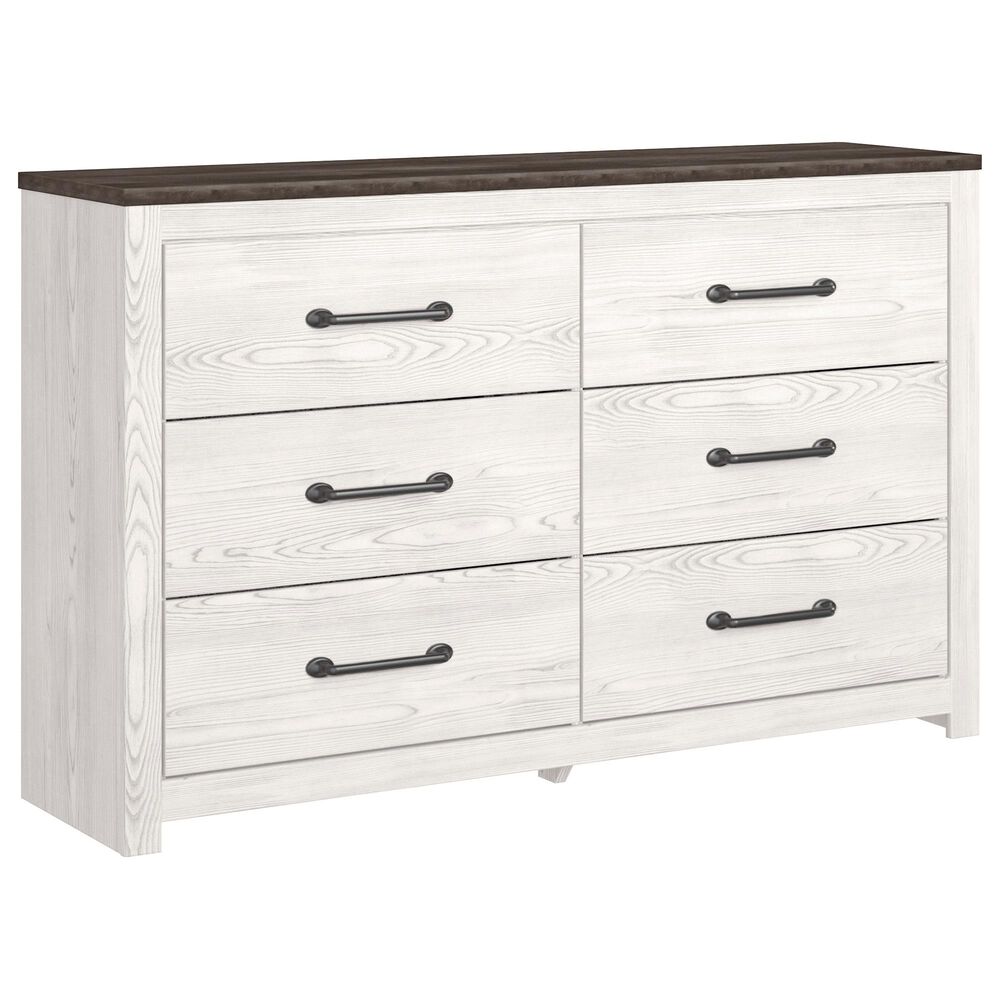 Signature Design by Ashley Gerridan 3 Piece Full Bedroom Set in White and Gray, , large