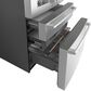 Cafe 27.8 Cu. Ft. Capacity 4-Door Smart French Door Refrigerator in Stainless Steel, , large