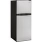 Haier 9.8 Cu. Ft. Top Freezer Refrigerator in Stainless Steel, , large