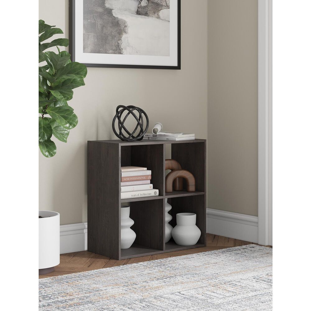 Ashley Piperton 4-Cube Organizer in Charcoal, , large