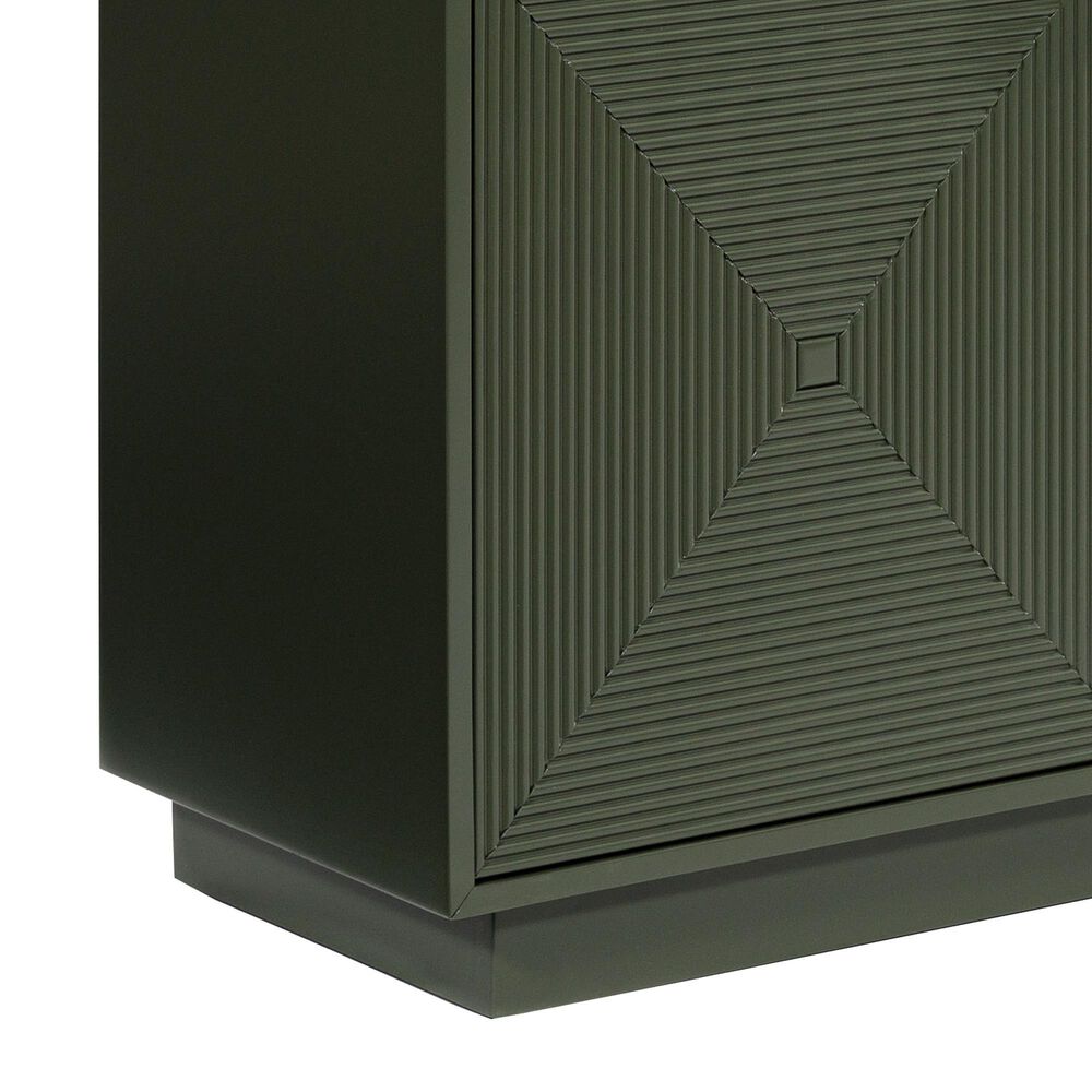 Ashley Geirwood Accent Cabinet in Dark Green, , large