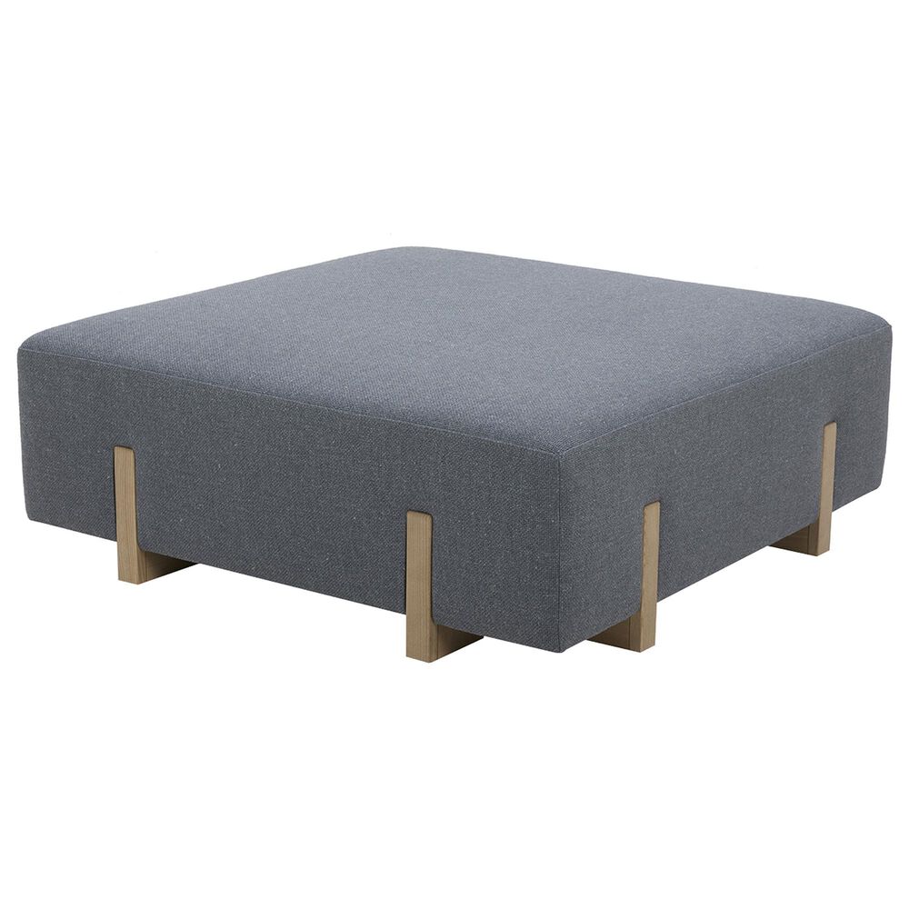 Kuka (Hk) Trade Co Lmt Motion Cocktail Ottoman in Marin Denim, , large