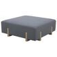 Kuka (Hk) Trade Co Lmt Motion Cocktail Ottoman in Marin Denim, , large