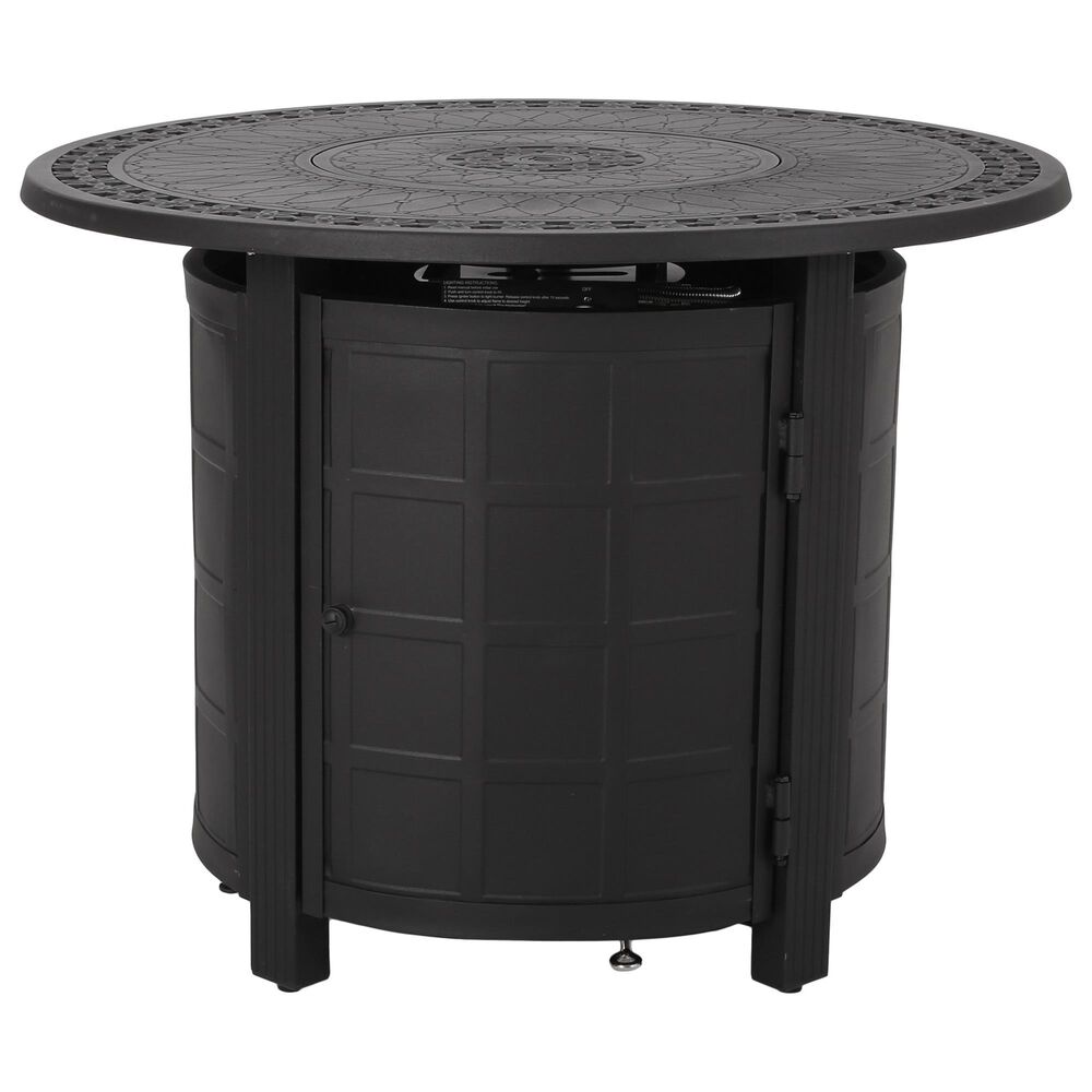 Noble House Boulder Firepit in Matte Black, , large