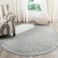 Safavieh Adirondack ADR109T-6R 6" x 6"  Slate/Ivory Round Rug, , large
