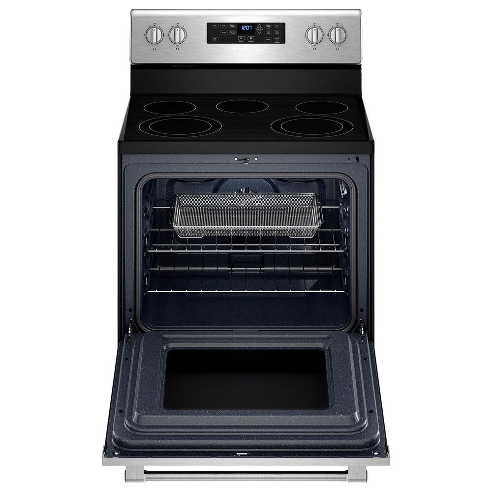 Maytag 5.3 Cu. Ft. Electric Range with Fan Convection in Fingerprint Resistant Stainless Steel, , large