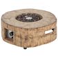Hearth and Haven Outdoor Propane Fire Pit with 30,000 BTU Output in Brown, , large