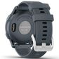 Garmin Approach S44 43mm Golf Smartwatch Silver Aluminum Bezel Case with Twilight Silicone Band, , large