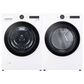 LG 5.0 Cu. Ft. Washer and Gas Dryer in White , , large