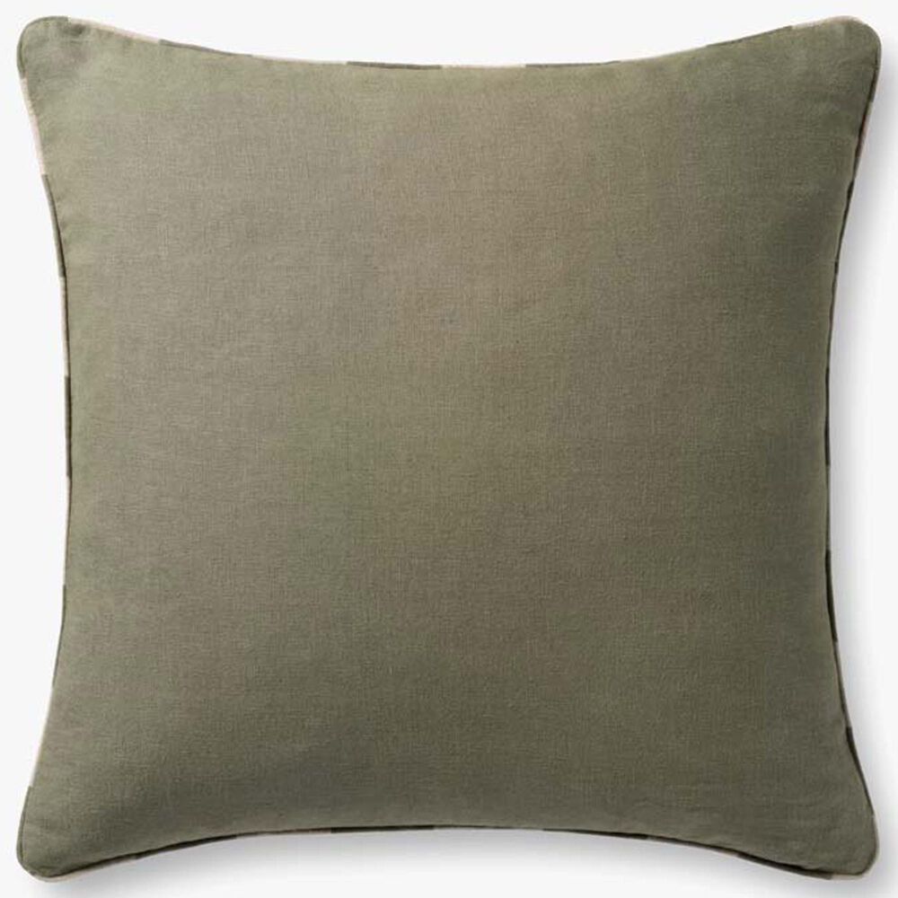 Loloi 22" Square Throw Pillow in Green, , large
