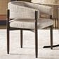 Vanguard Furniture Rendition Stocked Arm Chair with Reynolds Linen Upholstery in Peppercorn, , large